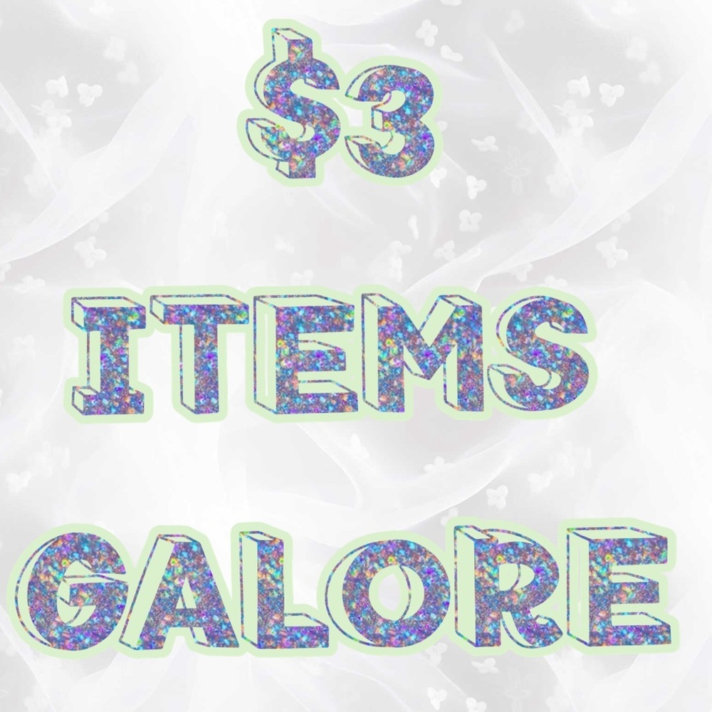 🛍️$3 ITEMS🛍️